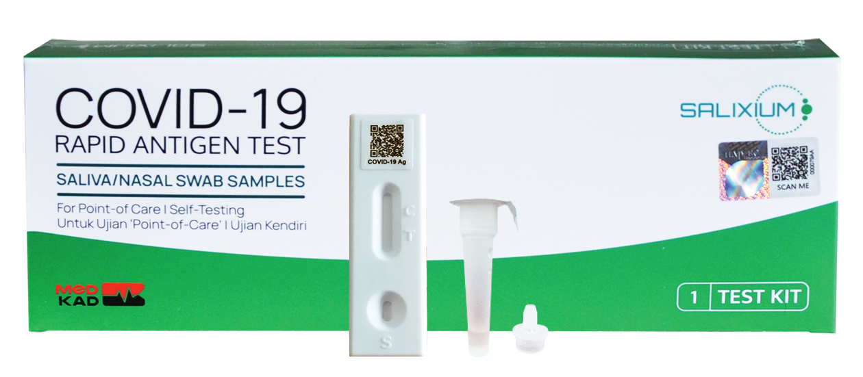 Covid saliva test kit