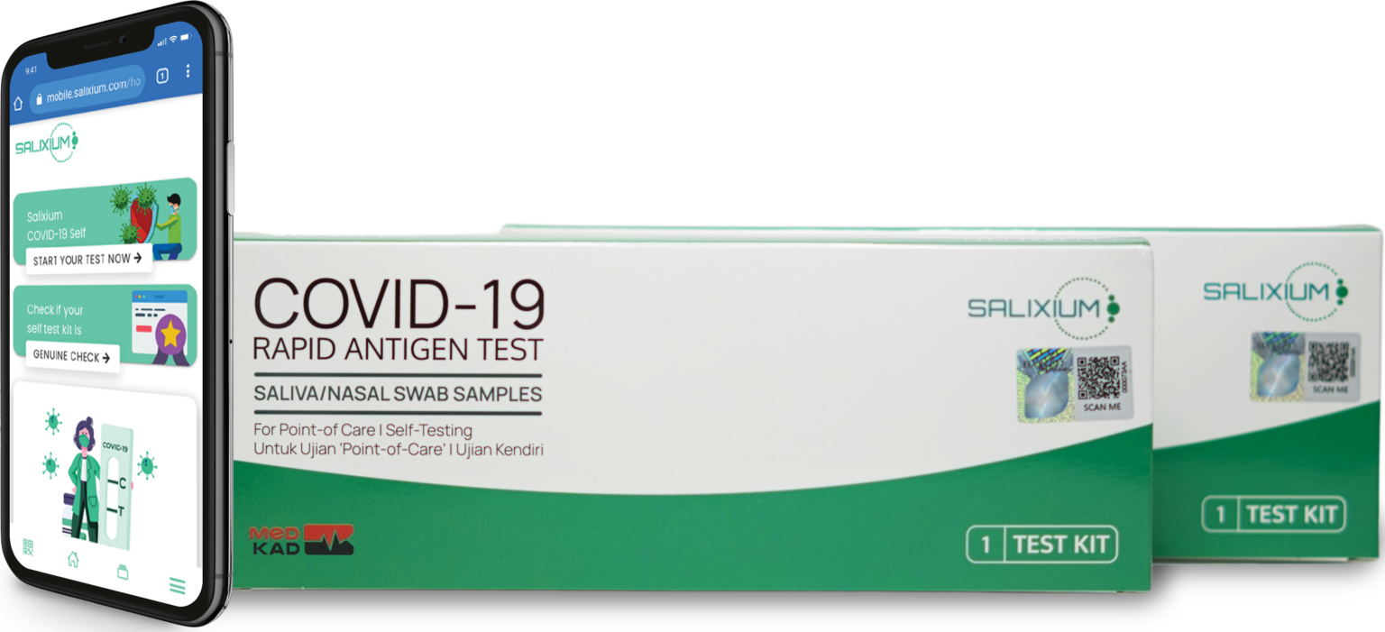Covid-19 rtk antigen saliva self-test kit