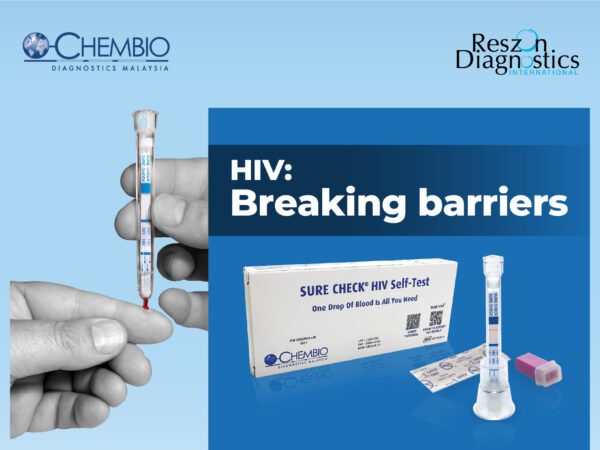 Sure Check HIV Self-Test Feature in The Health Sep-Oct 2025 Issue